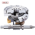 100mm Super Pneumatic CNC Compact Tilting Rotary Table GFA101S For CNC Milling Machine Center